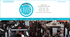 Desktop Screenshot of foodanddrinkfest.com
